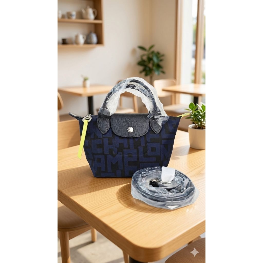 LC Le Pliage LGP Xs SH Black Navy