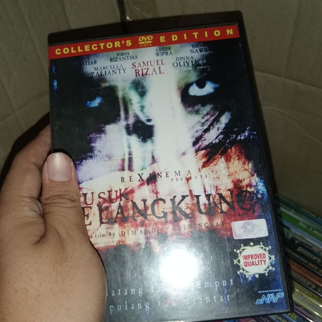 DVD Tusuk Jelangkung Improved Quality Botleg Maxell edition
