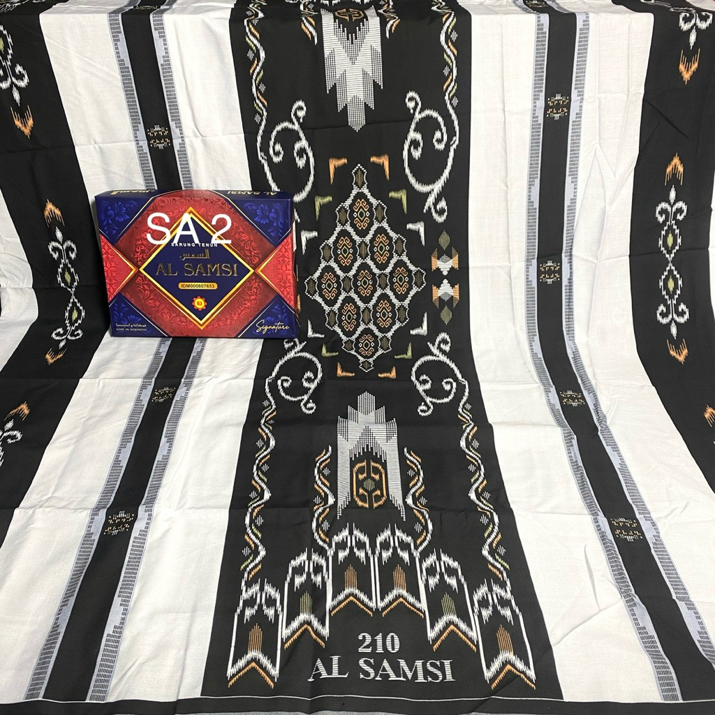 Sarung Tenun Al Samsi Signature 210 Dewasa Motif terbaru