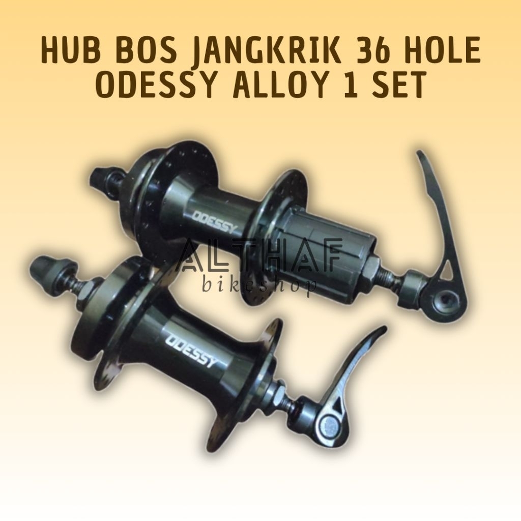 Hub Bos Jangkrik 36 Hole Odessy Alloy 1 Set