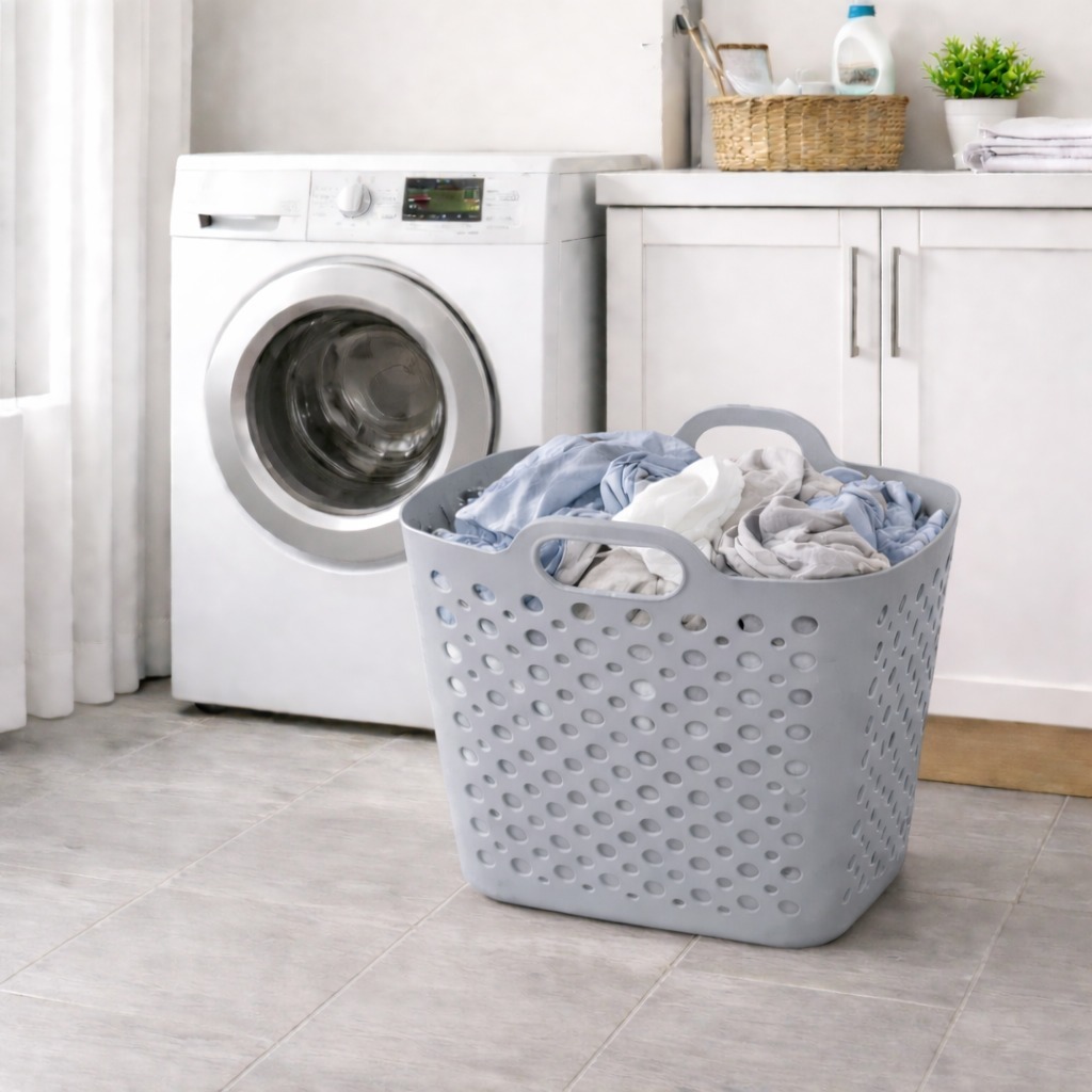 Penthouse Tempat Keranjang Baju Kotor Pakaian Plastik Laundry Bak Keranjang