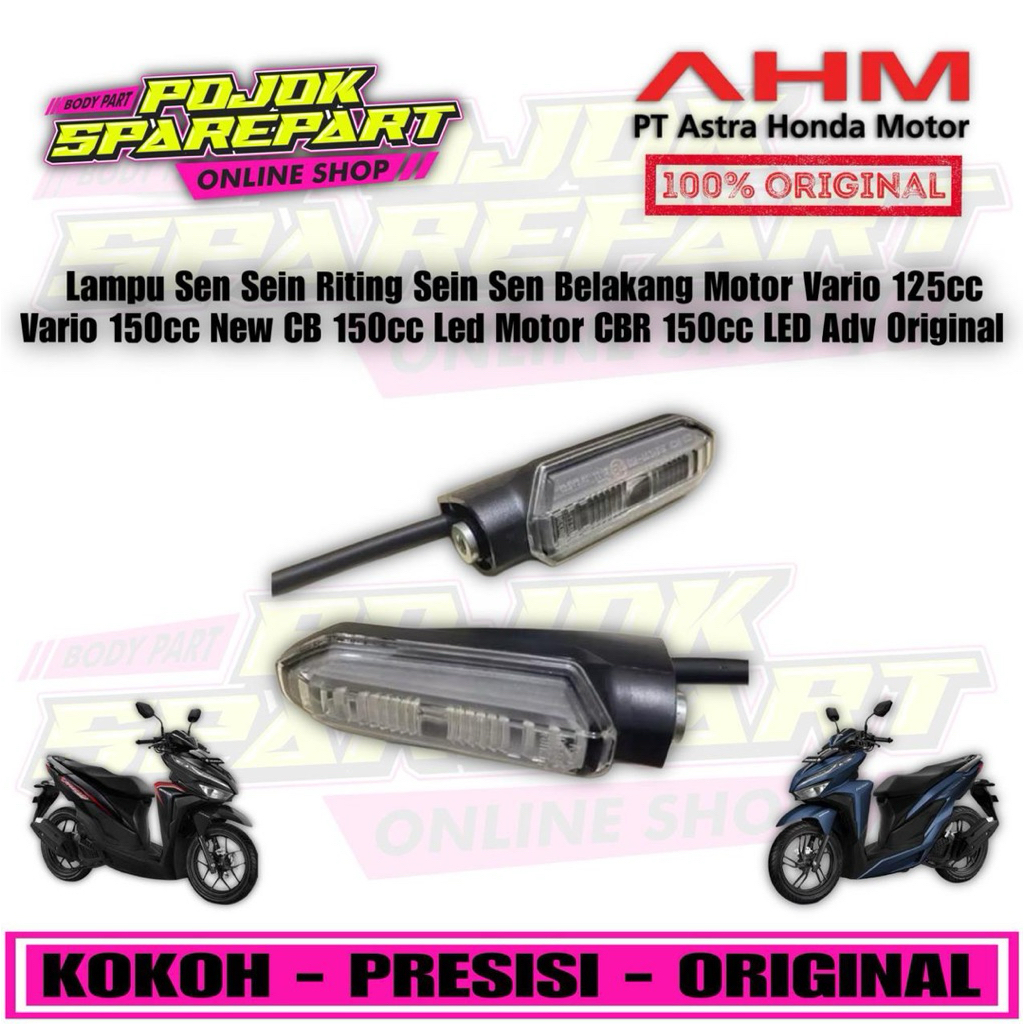 Lampu Sen Sein Riting Sein Sen Belakang Motor Vario 125cc Vario 150cc New CB 150cc Led Motor CBR 150