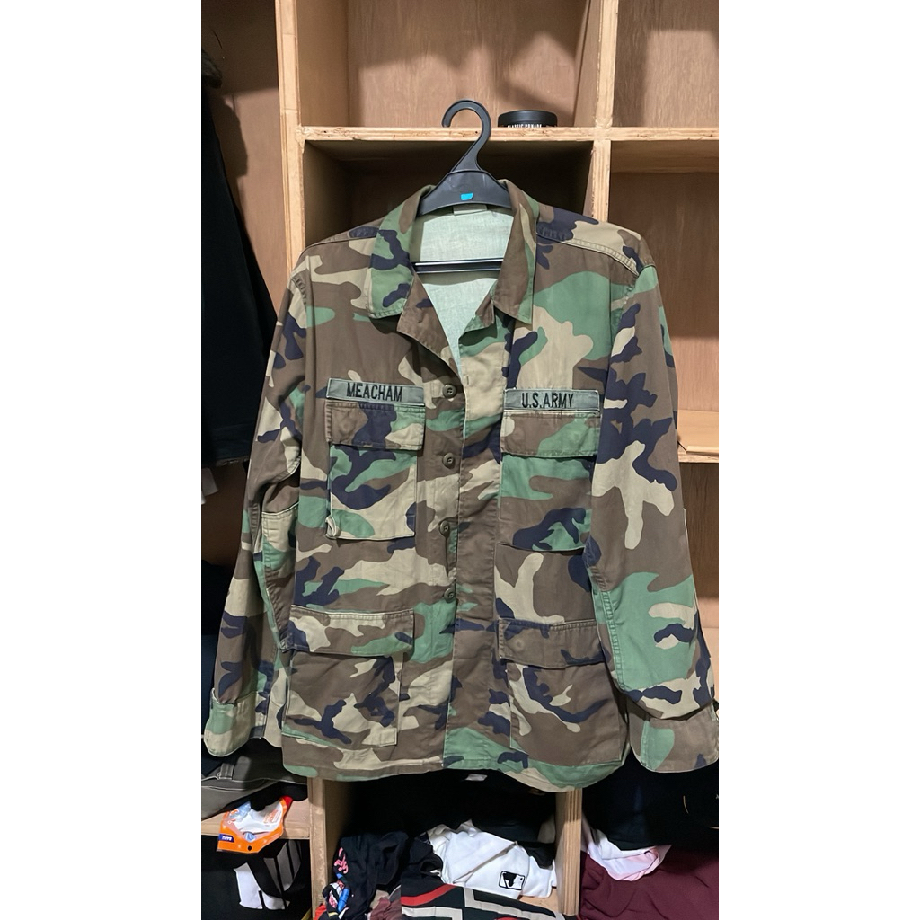 BDU Woodland US Army Original Size Medium Regular