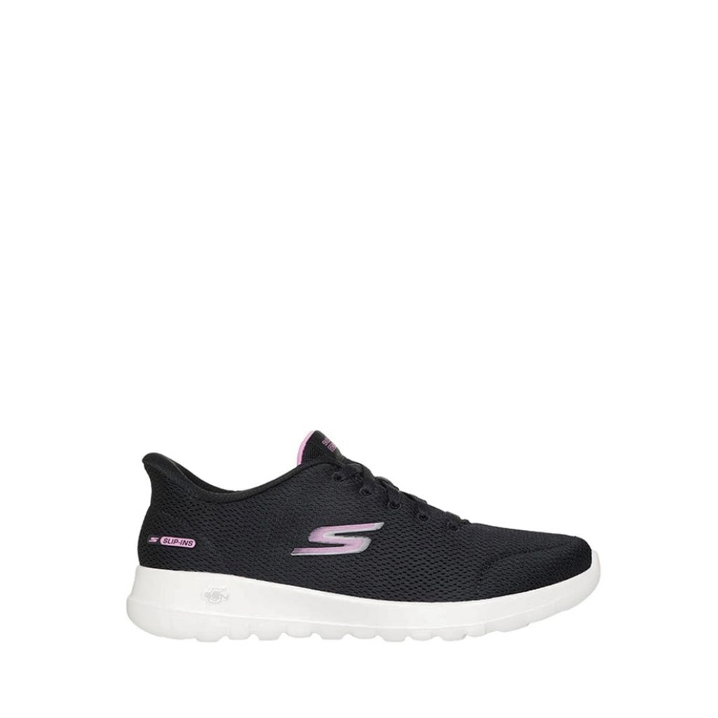 Sepatu Jalan Wanita Skechers Slip-Ins Go Walk Joy - Hitam original