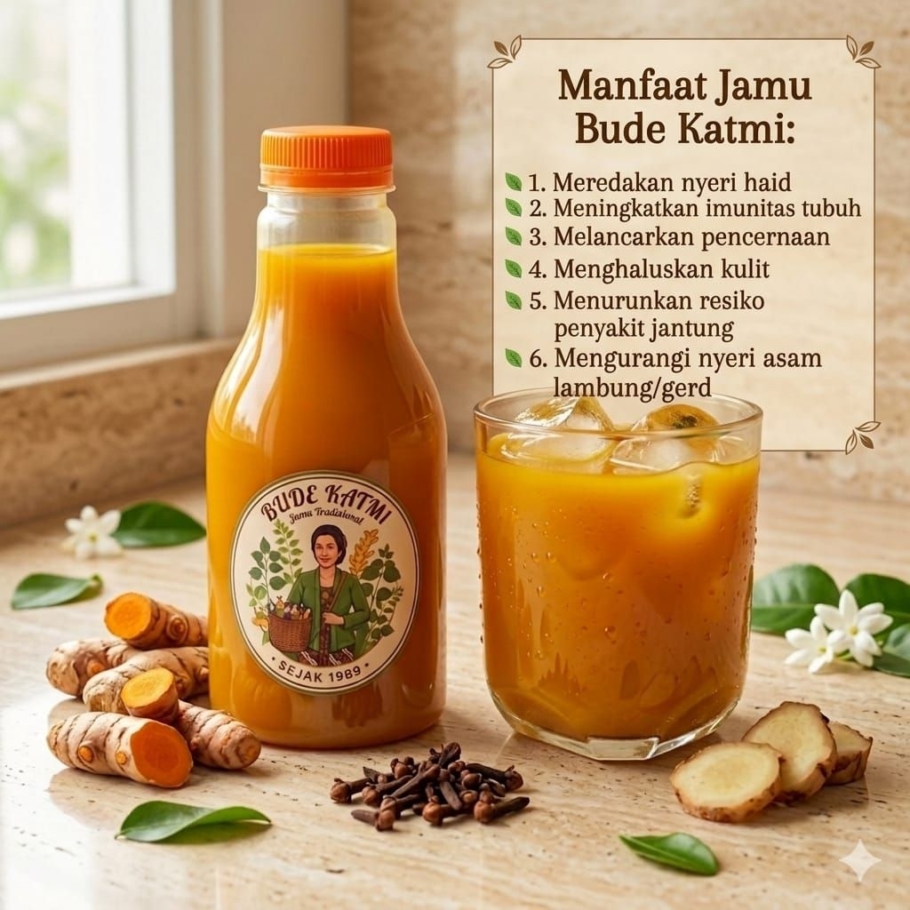 Kirim Instan - Jamu Kunyit Asam Kemasan Botol 250 Ml Minuman Tradisional Untuk Gerd Mag Dan Stamina 