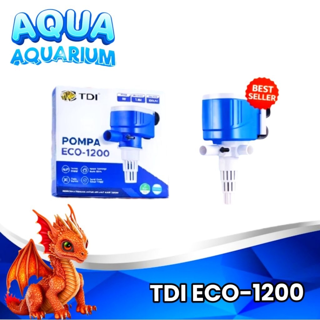 POMPA AQUARIUM TDI ECO-AZ 1200 POWER HEAD AQUARIUM 1200