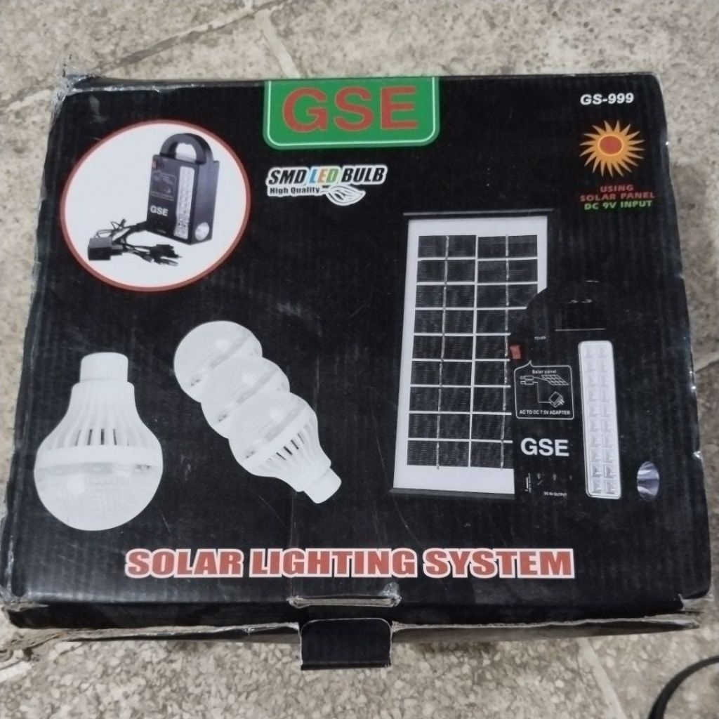 Solar lighting system GS-999