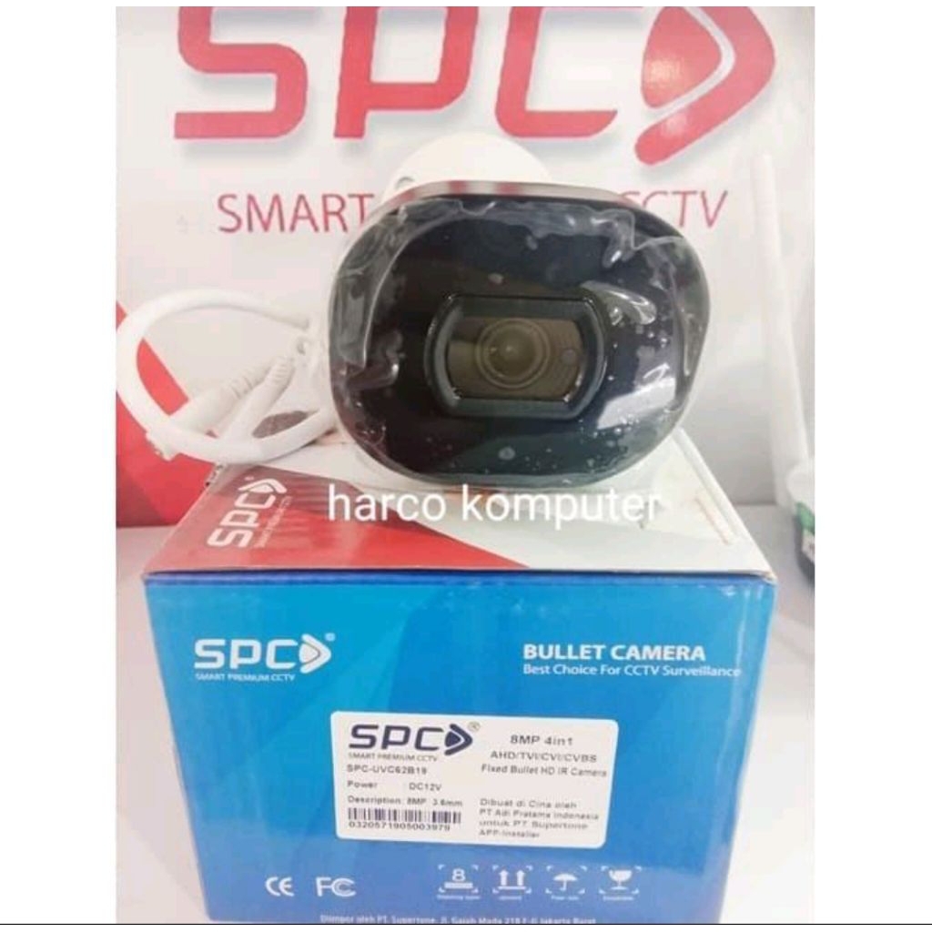 Kamera CCTV SPC 8MP Outdoor Metal Case