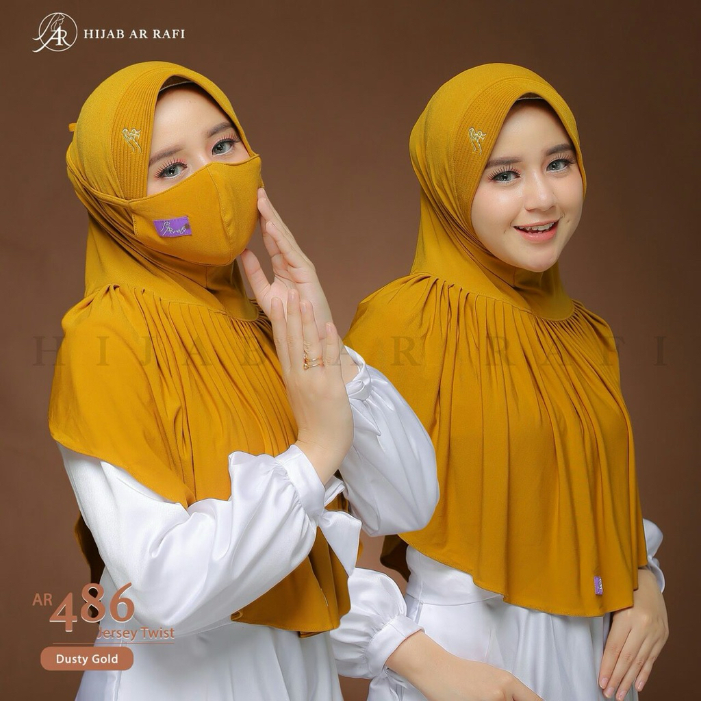 AR 486 Hijab Bergo