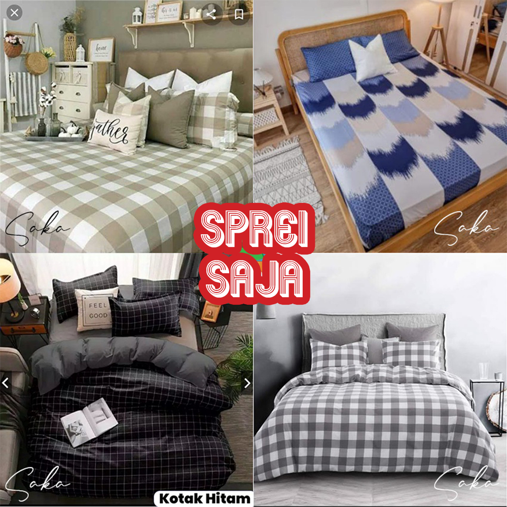 (PROMO) SPREI HOMEMADE 180x200 dan 160 x 200 TERMURAH SPREI SAJA