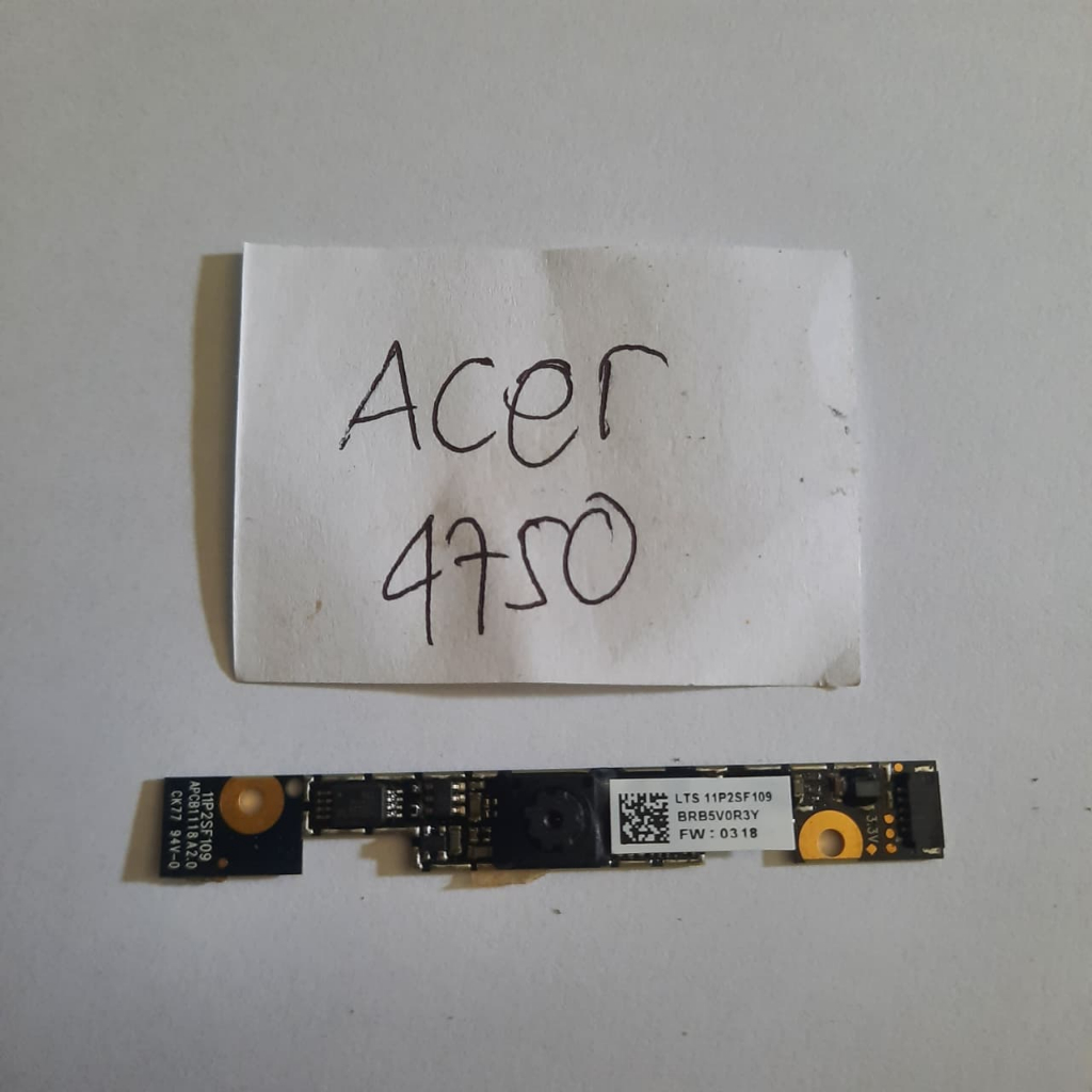 webcam Laptop Acer 4750