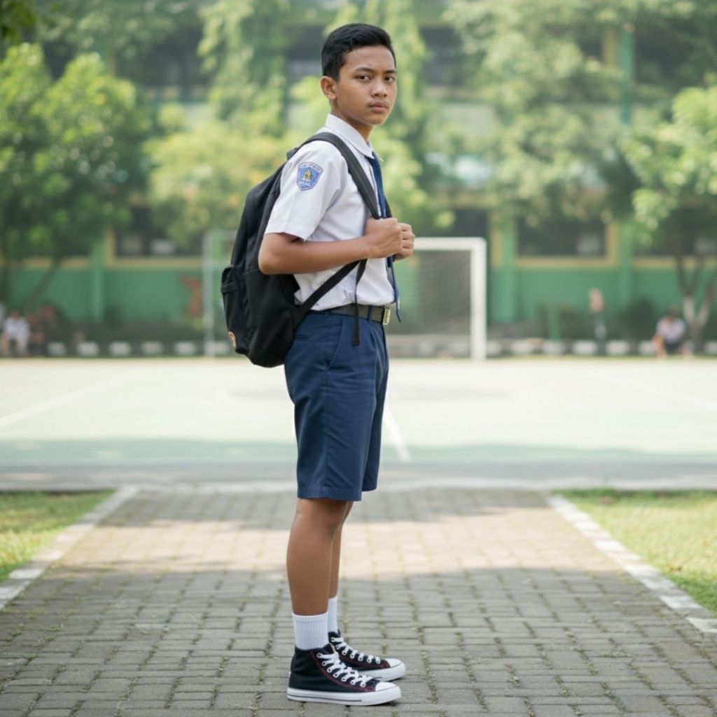 Sepatu Sneaker Pria New Basket NB 338 Blk/Red Ori Gratis Kaos Kaki