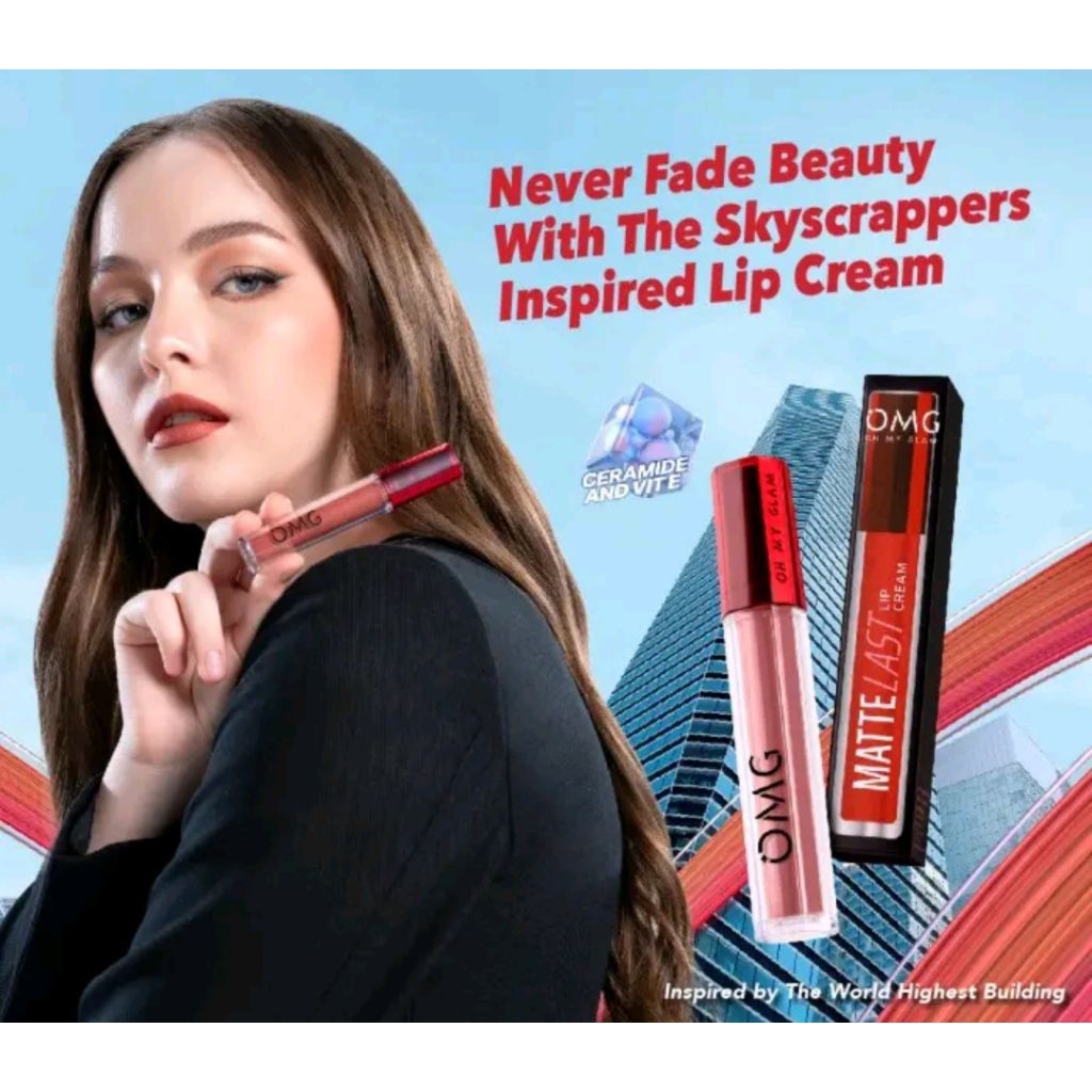 OMG OH MY GLAM MATTE KISS LIP CREAM | LIP CREAM OMG / LIP CREAM OH MY GLAM