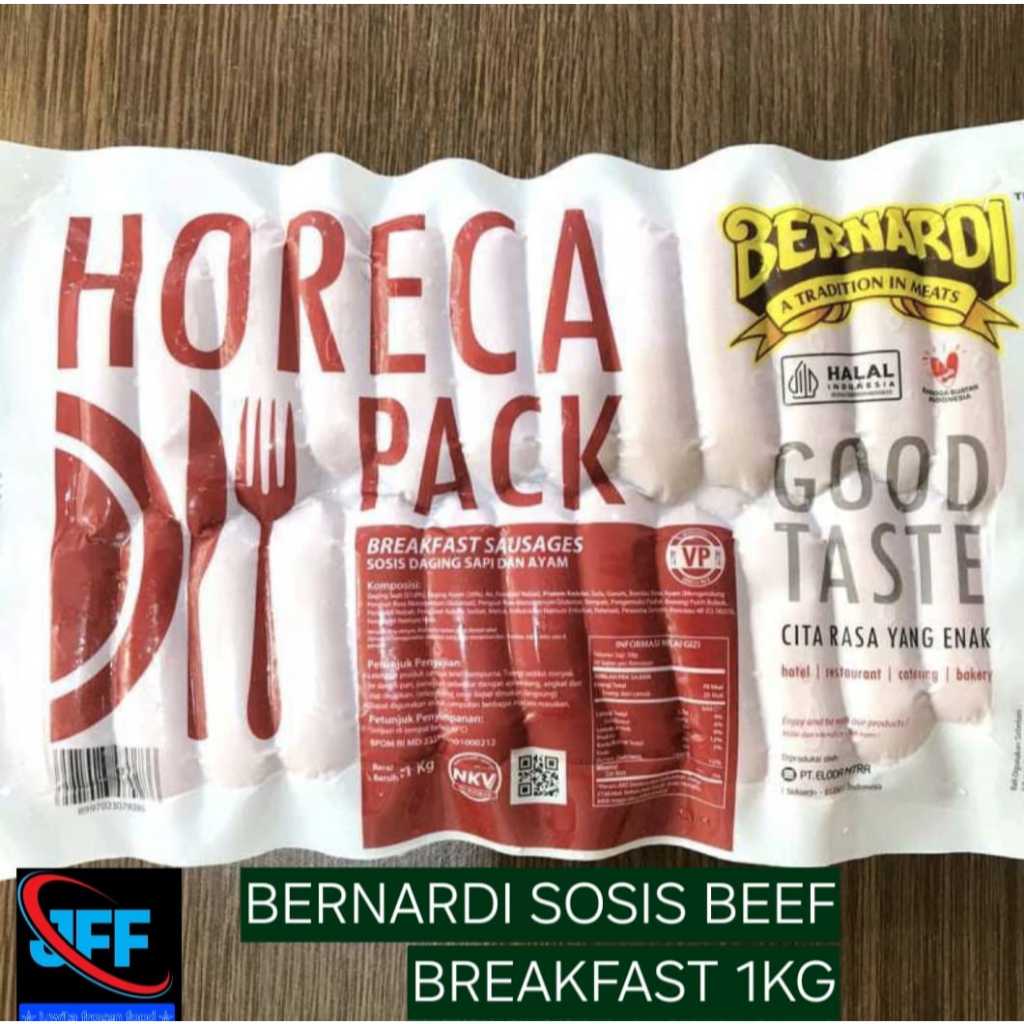 Sosis Sapi Horeca Bernardi 1kg