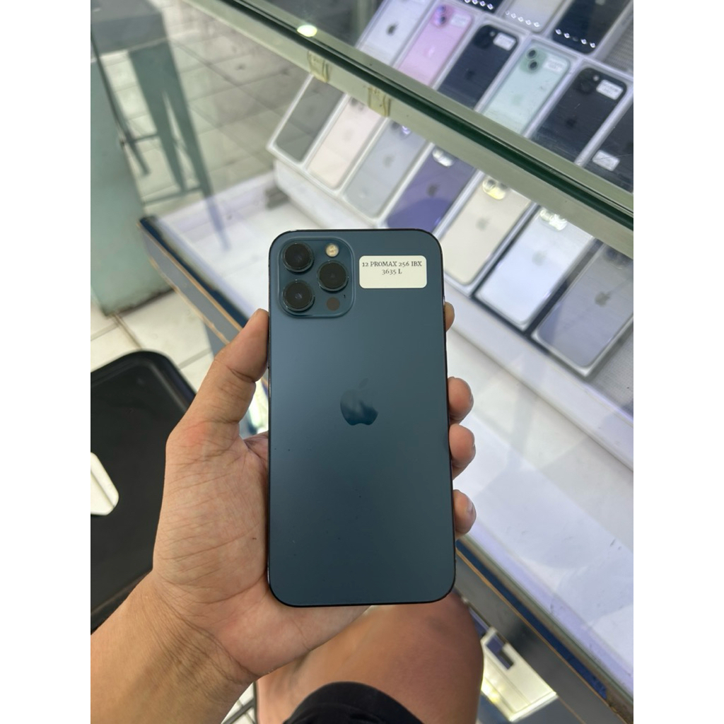 iphone 12 promax 256 gb second ibox like new