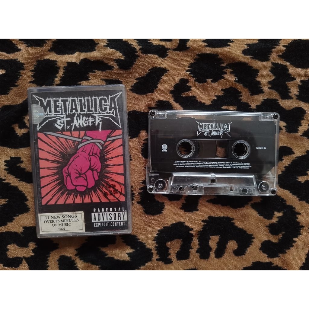Kaset Pita Metallica St Anger