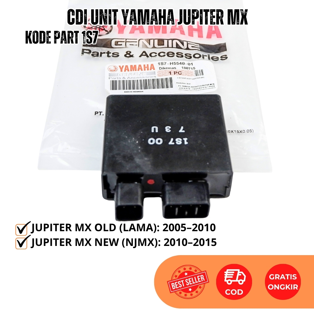 Cdi Unit Yamaha Jupiter Mx 135 - Cdi Assy Jupiter MX New - Jupiter MX Lama OLD 1S7 Original