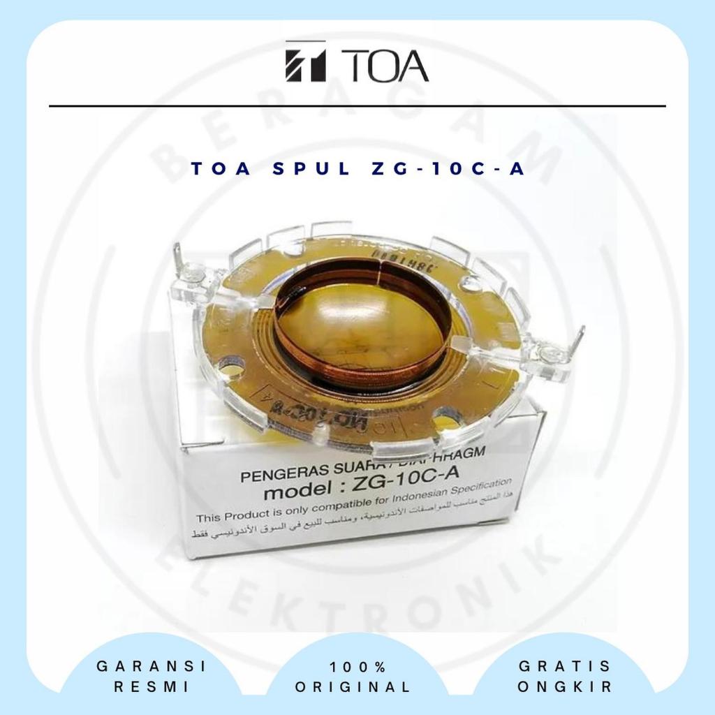 Spool Toa Spul Corong Horn TOA 15 Watt 15W ZG 10CA ZG 10 CA Kardus Putih Biru DIAPHRAGM SPEAKER TOA 