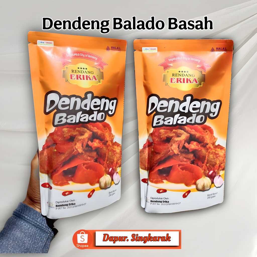 Dendeng basah / Dendeng daging sapi / Dendeng balado basah / Dendeng Erika