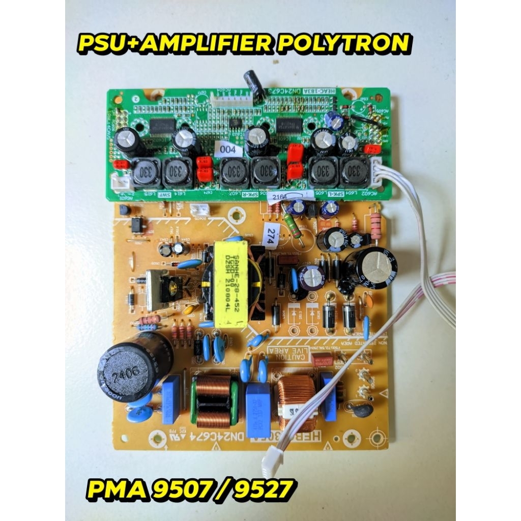 MESIN SPEAKER POLYTRON PMA 9507/9527