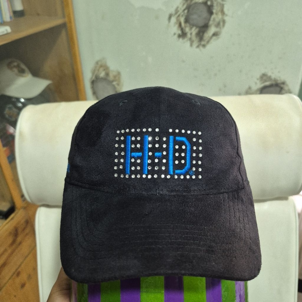 Topi Harley Davidson suede original