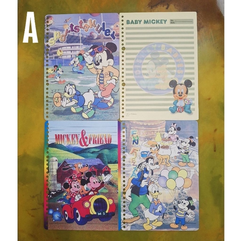 Loose Leaf Mickey Mouse 01 (Koleksi Special)