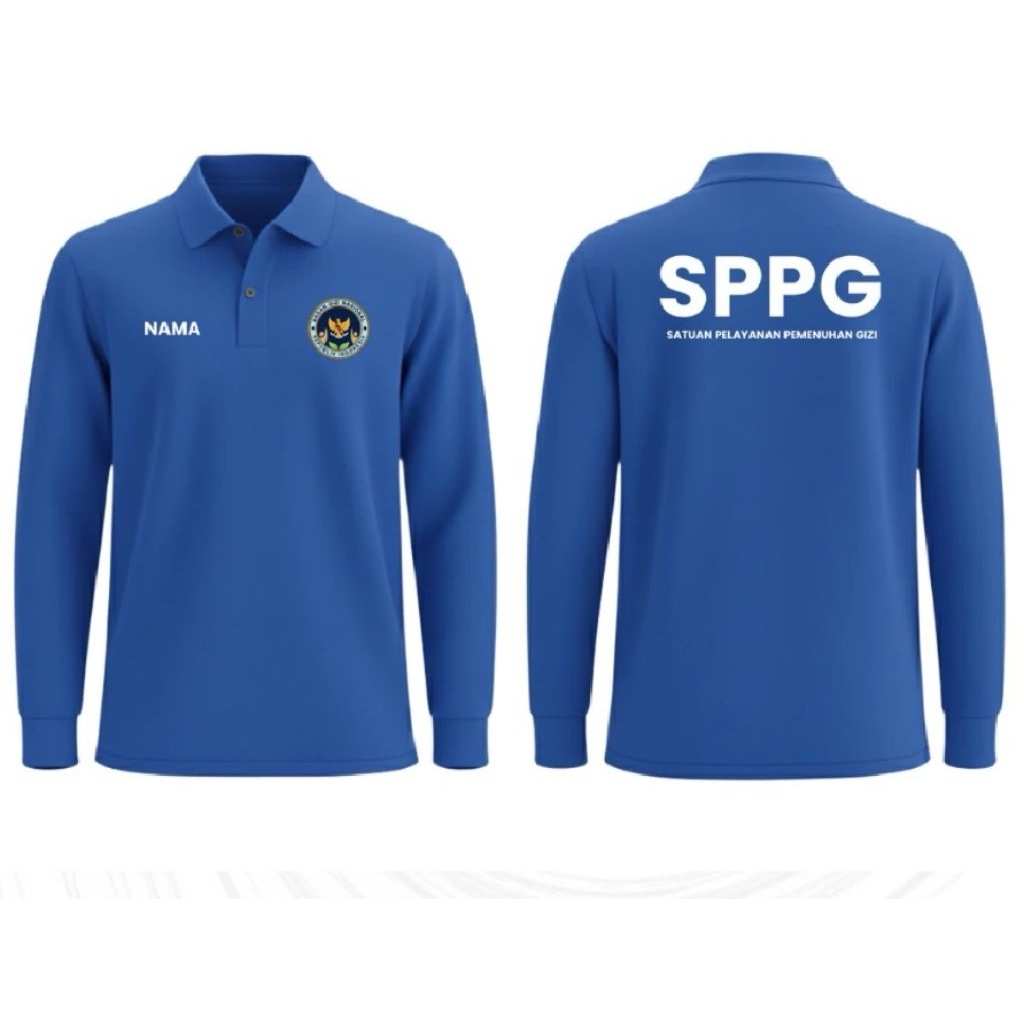 KAOS POLO KERAH SPPG/BGN - SERAGAM SPPG/BGN MBG