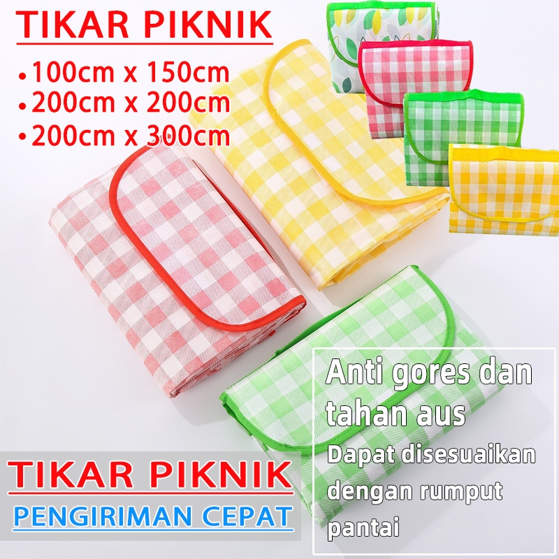 [grandmaster] tikar piknik aesthetic tikar piknik lipat jumbo tiker lipat piknik waterproof tiker pi