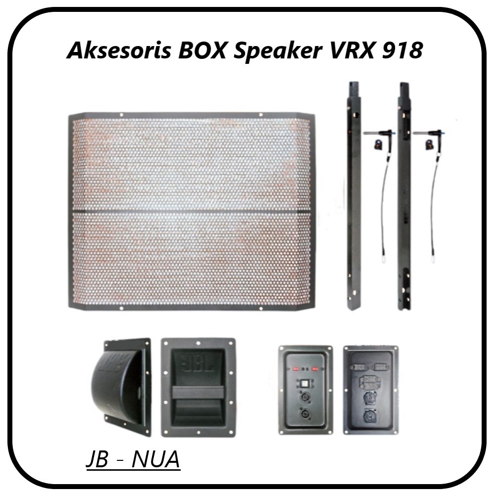 Aksesoris Grill 1 Set Box Speaker 918 - Grill speaker box 18 inch