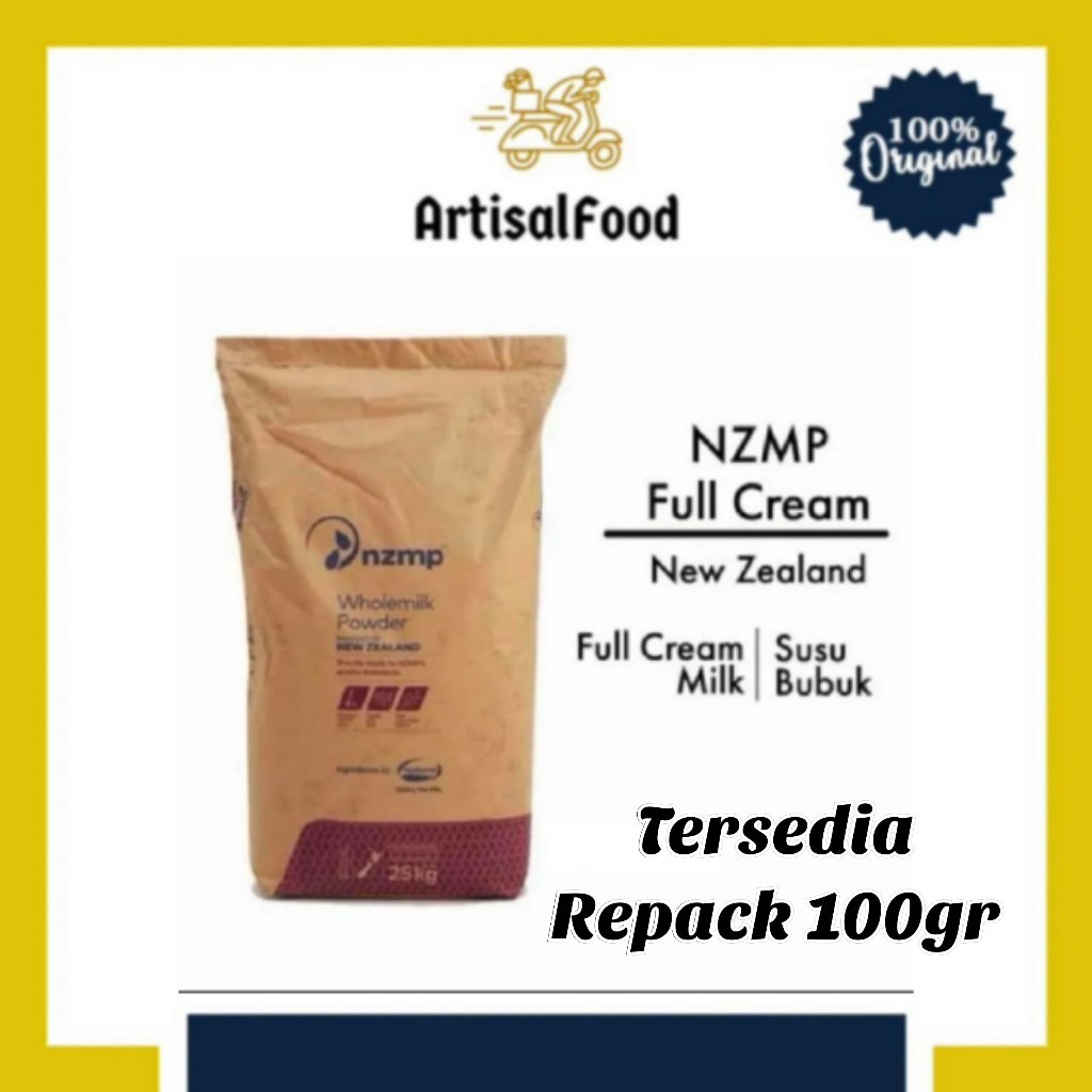 (100 GR) NZMP susu bubuk fullcream