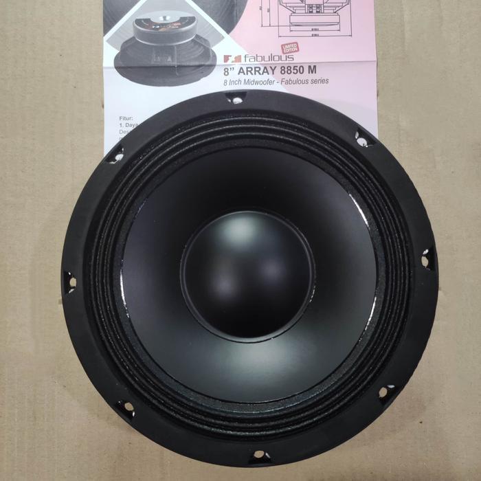 speaker ACR 8 inch array ACR Fabulous 8850 M ACR 8850M original limited edition ORIGINAL SINAR BAJA