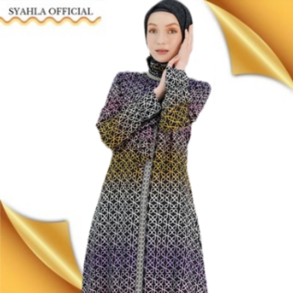 HIKMAT ABAYA C7747 - 03 NEW ARRIVAL TERBARU TERMURAH