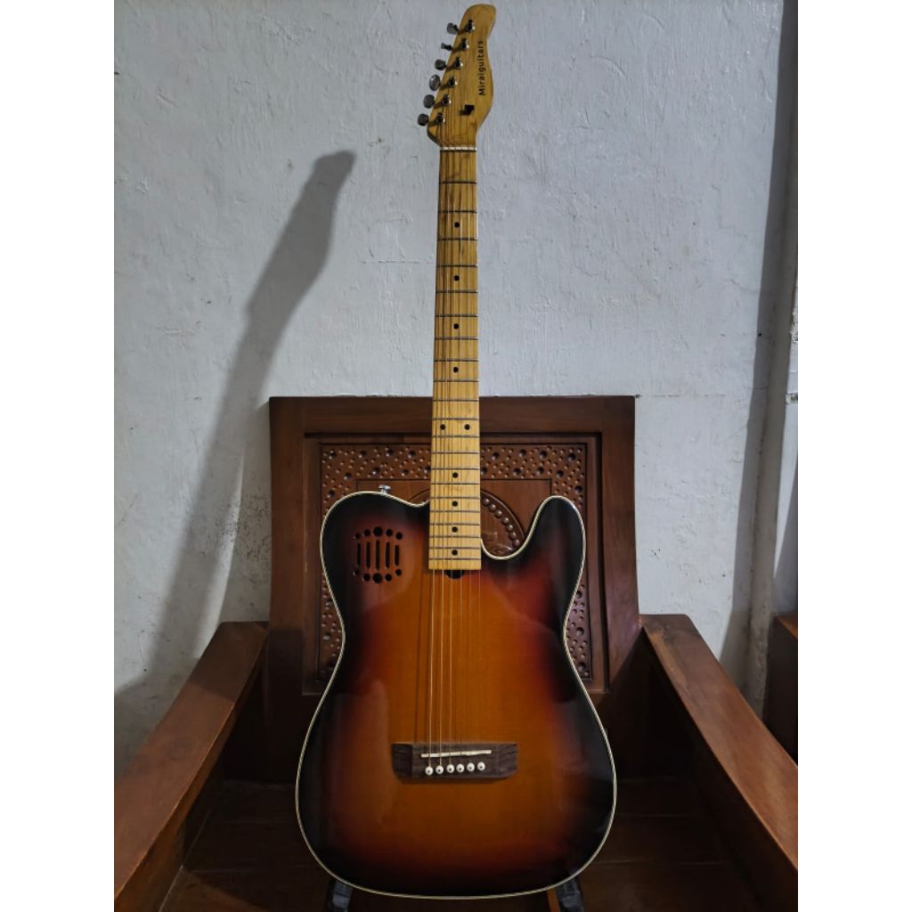 Gitar Akustik elektrik MIRAI Telecoustic