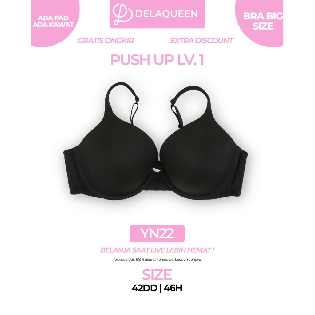 Delaqueen | Bra Big Size Bra Jumbo 42DD 46H YN22