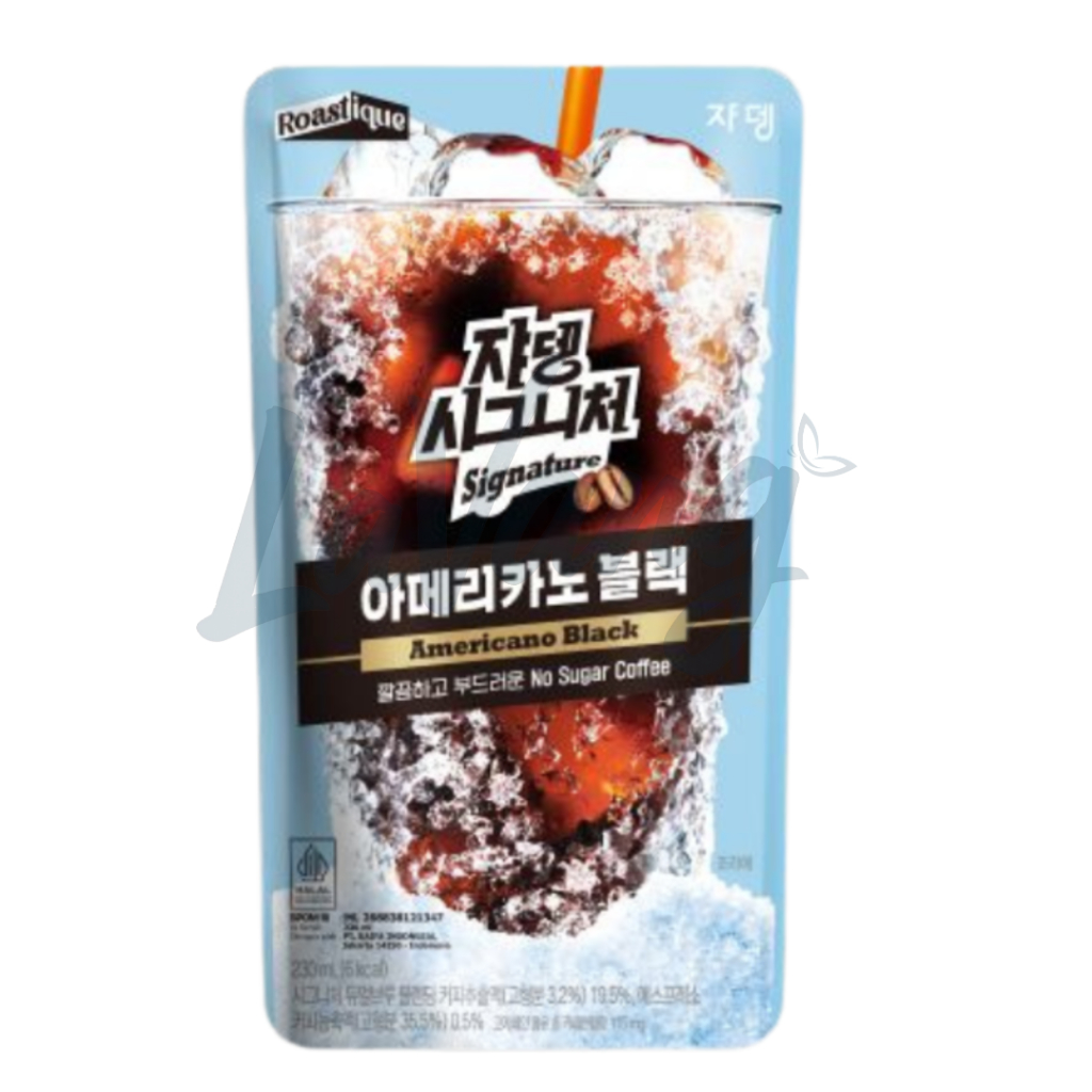 JARDIN Signature Americano Black Kopi Pouch Korea Ready to Drink 230ml Pouch HALAL