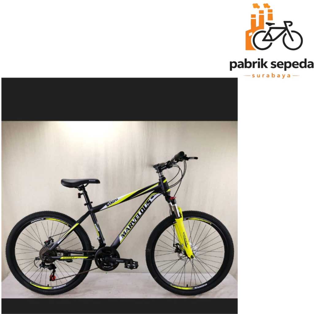 SEPEDA GUNUNG ANAK DEWASA 24 20 MTB SAKONI MARVELOUS FL 21 SPEED - TERBARU