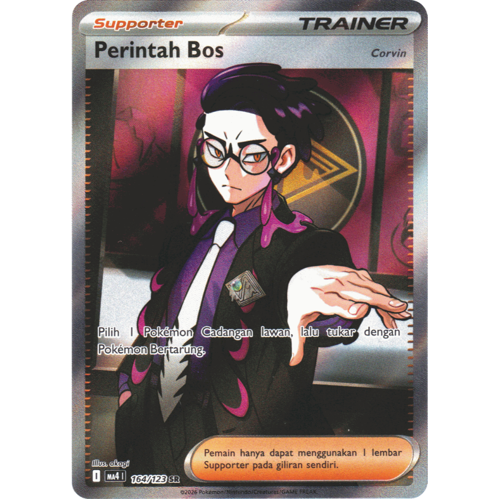 Perintah Bos MA4 164/123 SR ID