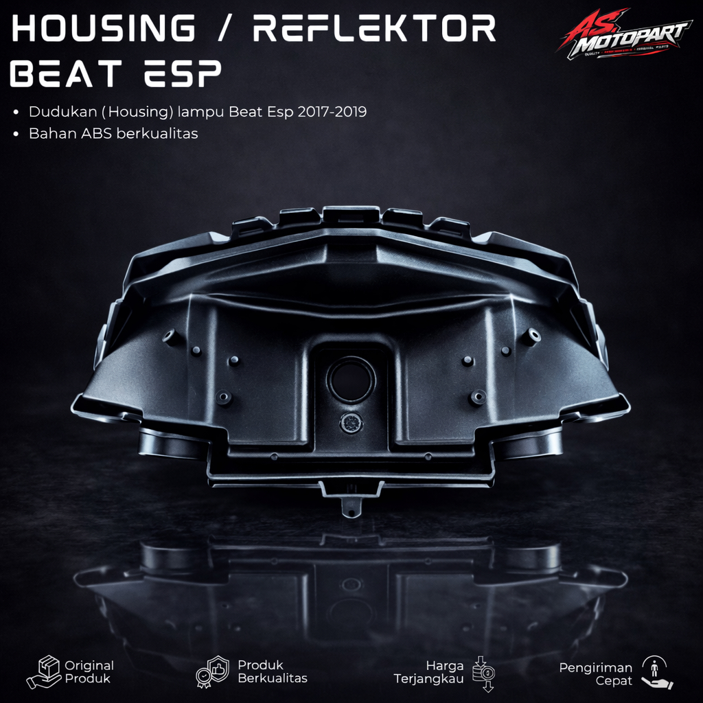HOUSING LAMPU BELAKANG BEAT ESP 2017-2019 DUDUKAN LAMPU BELAKANG BEAT REFLEKTOR LAMPU HONDA BEAT ESP