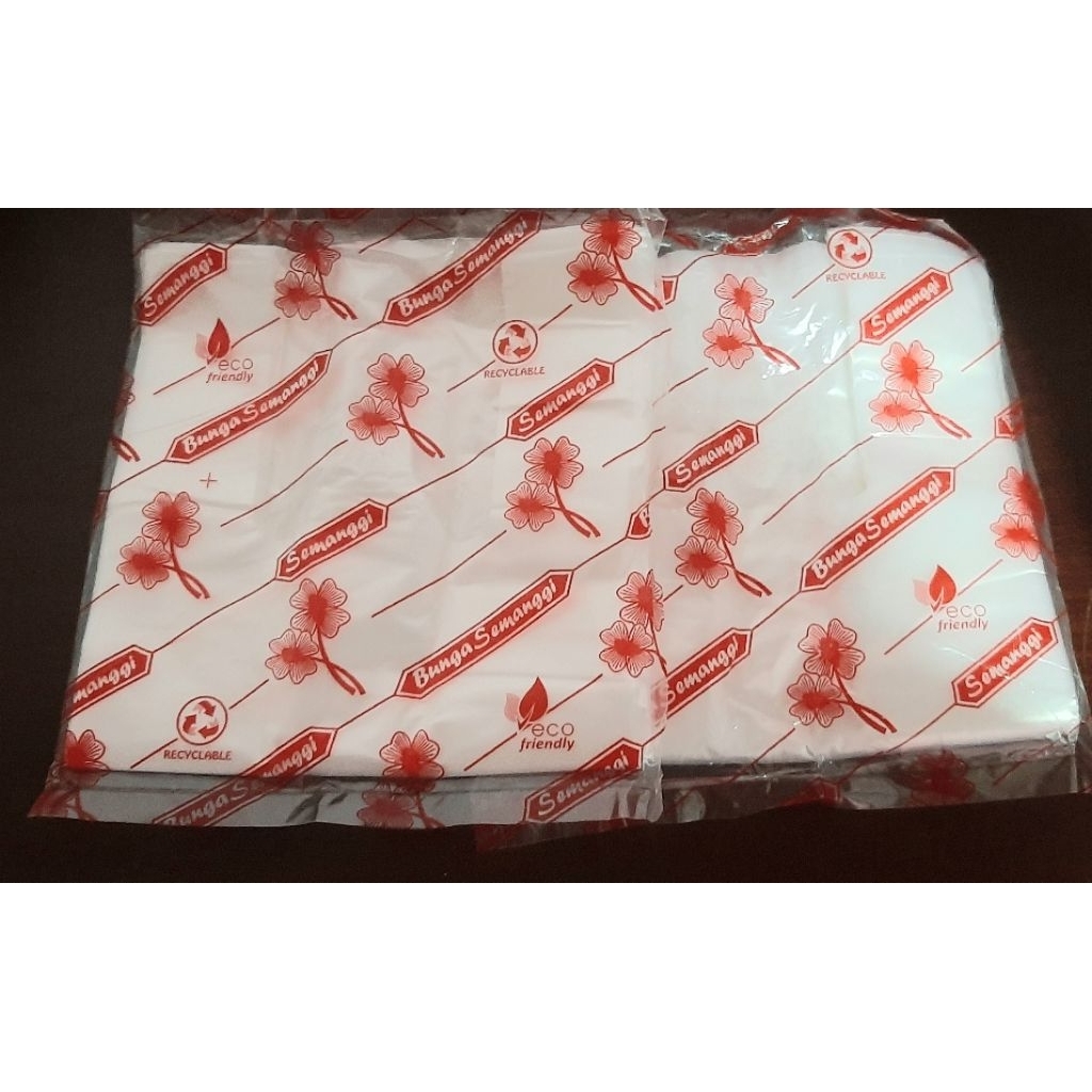 Promo Kantong plastik cap semanggi uk 15 (kecil)