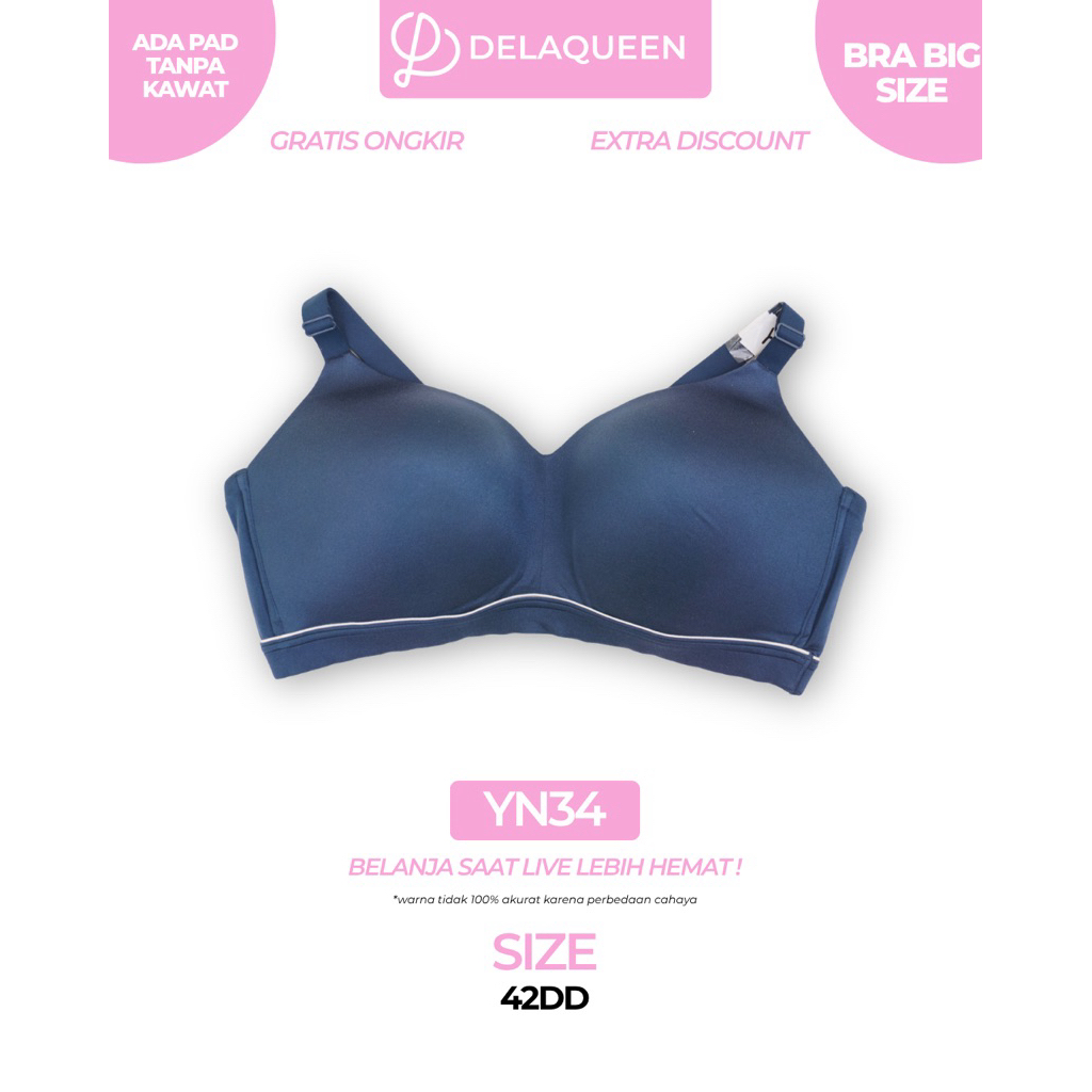 Delaqueen | Bra Big Size Bra Jumbo 42DD YN34