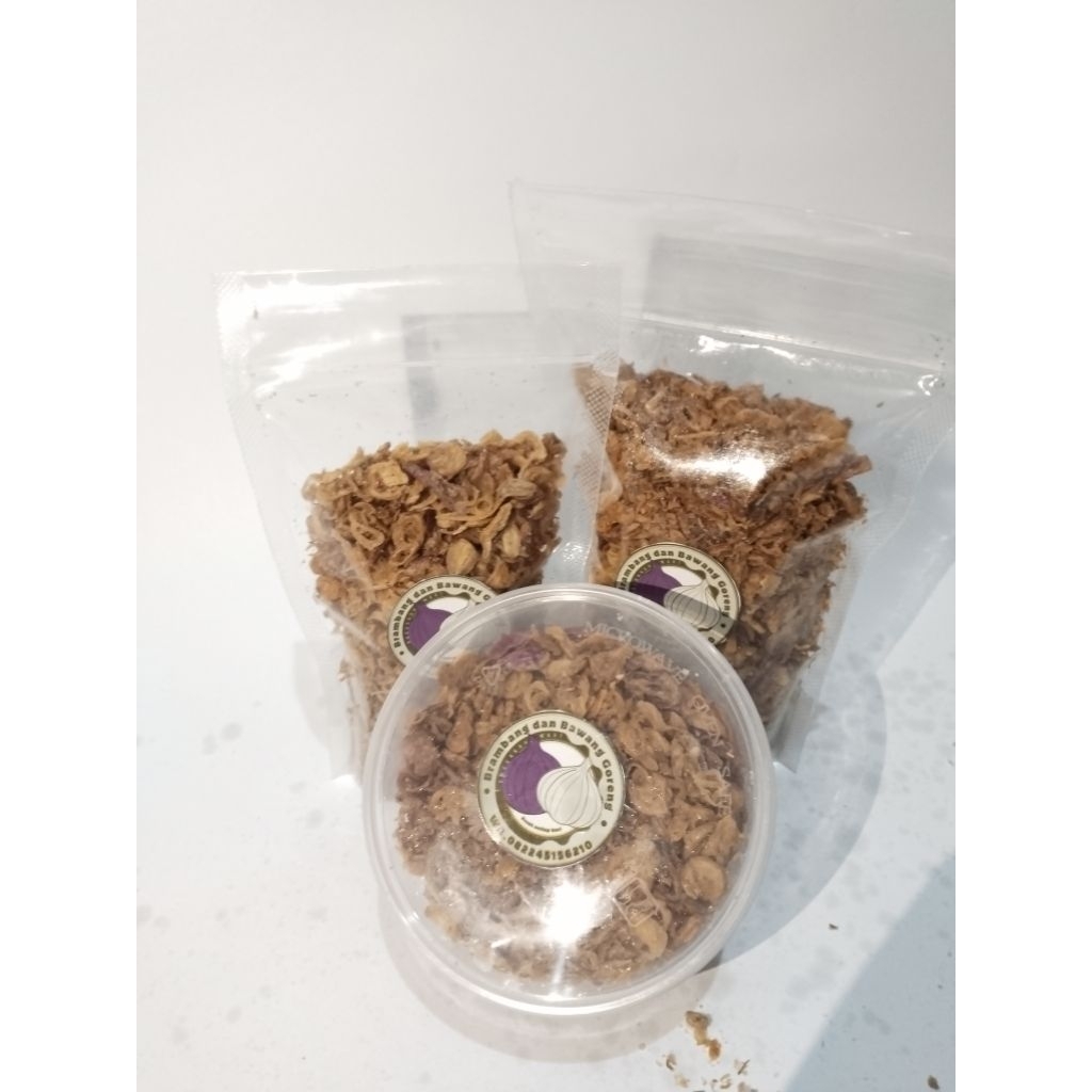 Bawang merah Goreng 250 gr/bawang merah goreng original/ brambang goreng super 250 gr