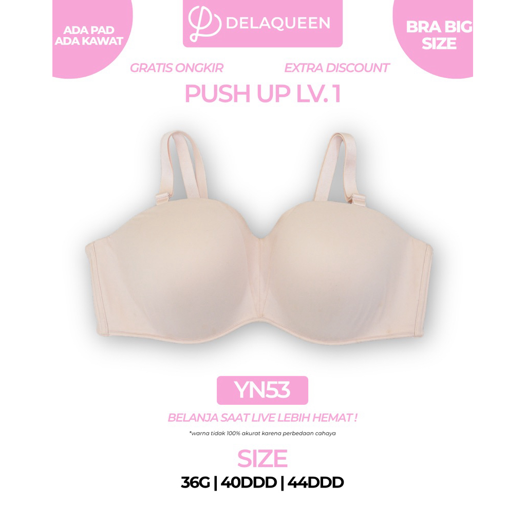 Delaqueen | Bra Big Size Bra Jumbo 36G 40DDD 44DDD YN53
