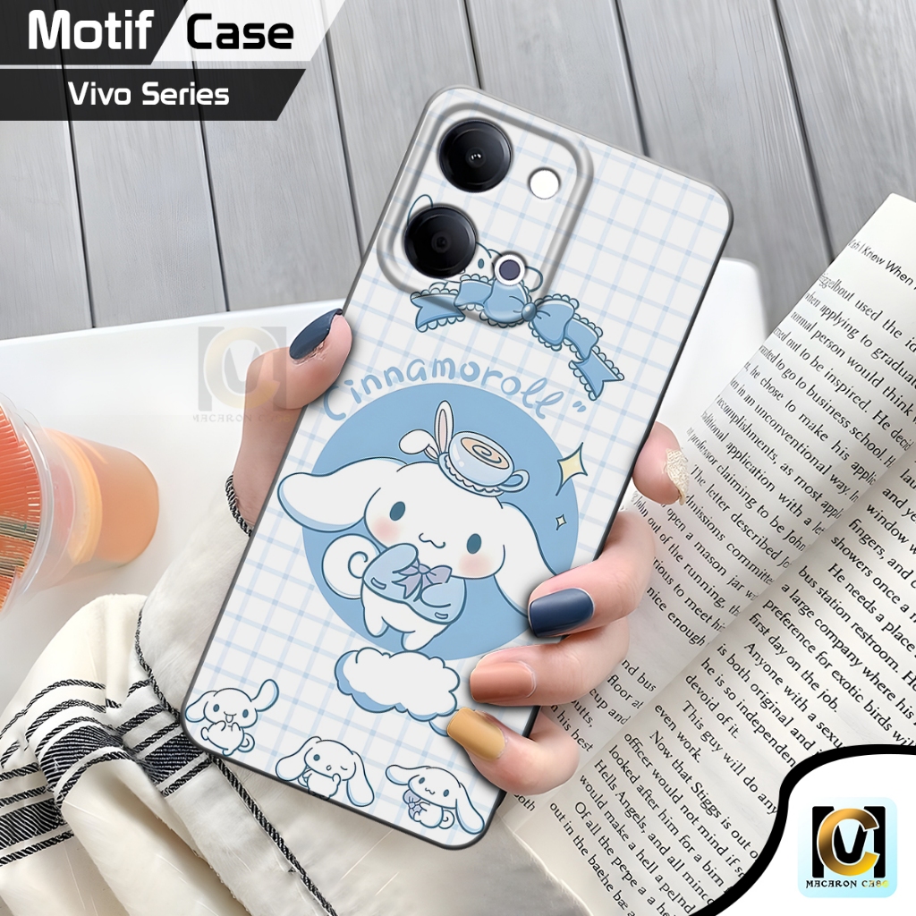 CASE VIVO Y05 TERBARU 2026 MOTIF Cinnamoroll SILIKON CASING PELINDUNG HP VIVO SOFTCASE LENTUR TAHAN 