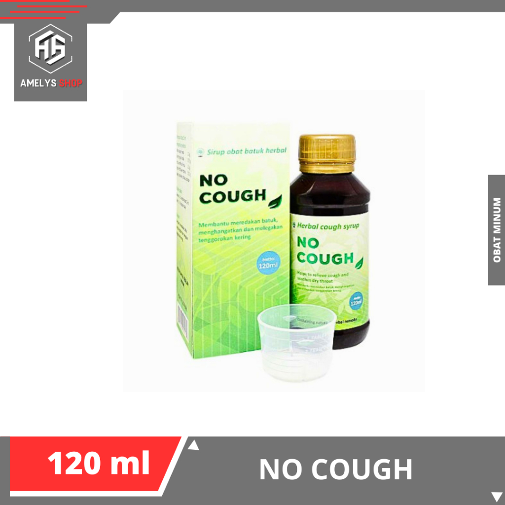 No Cough Syrup Herbal 120ml