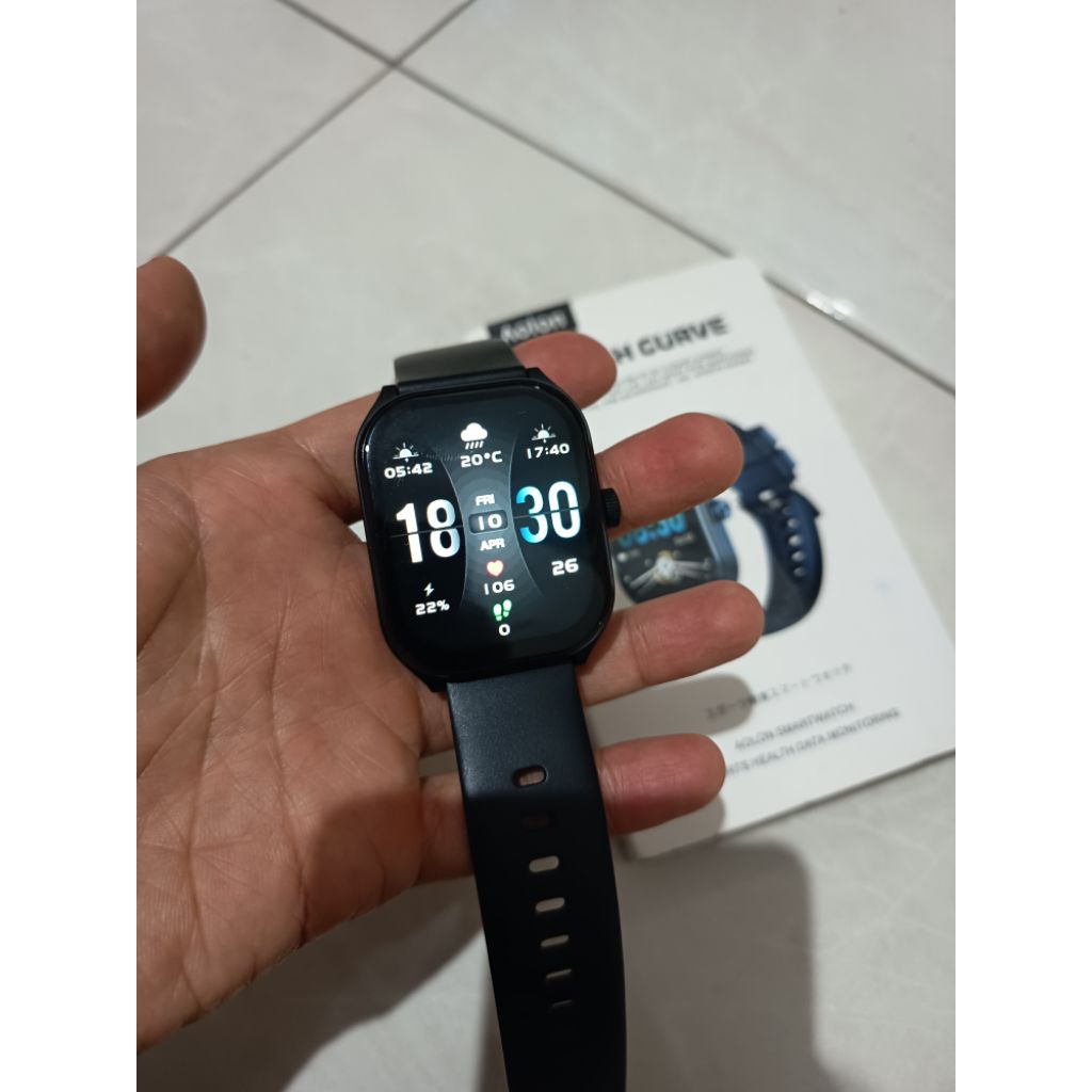 Smart Watch Curve Aolon Jam Digital