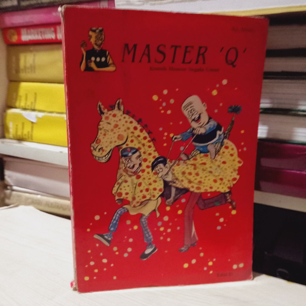 buku master Q,#rak hitam