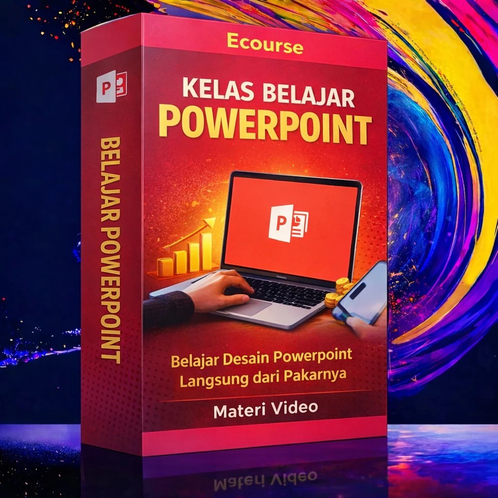 KELAS BELAJAR POWERPOINT - Belajar Desain Powerpoint Langsung dari Pakarnya - Materi Video
