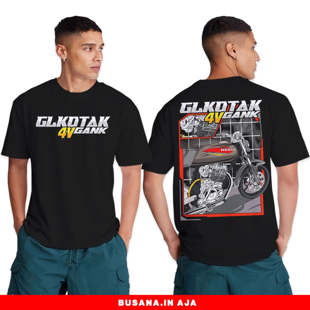YANKES KAOS - KAOS RACING GL KOTAK - TREND FASHION PRIA & WANITA KEKINIAN - TERBARU DAN TERLARIS