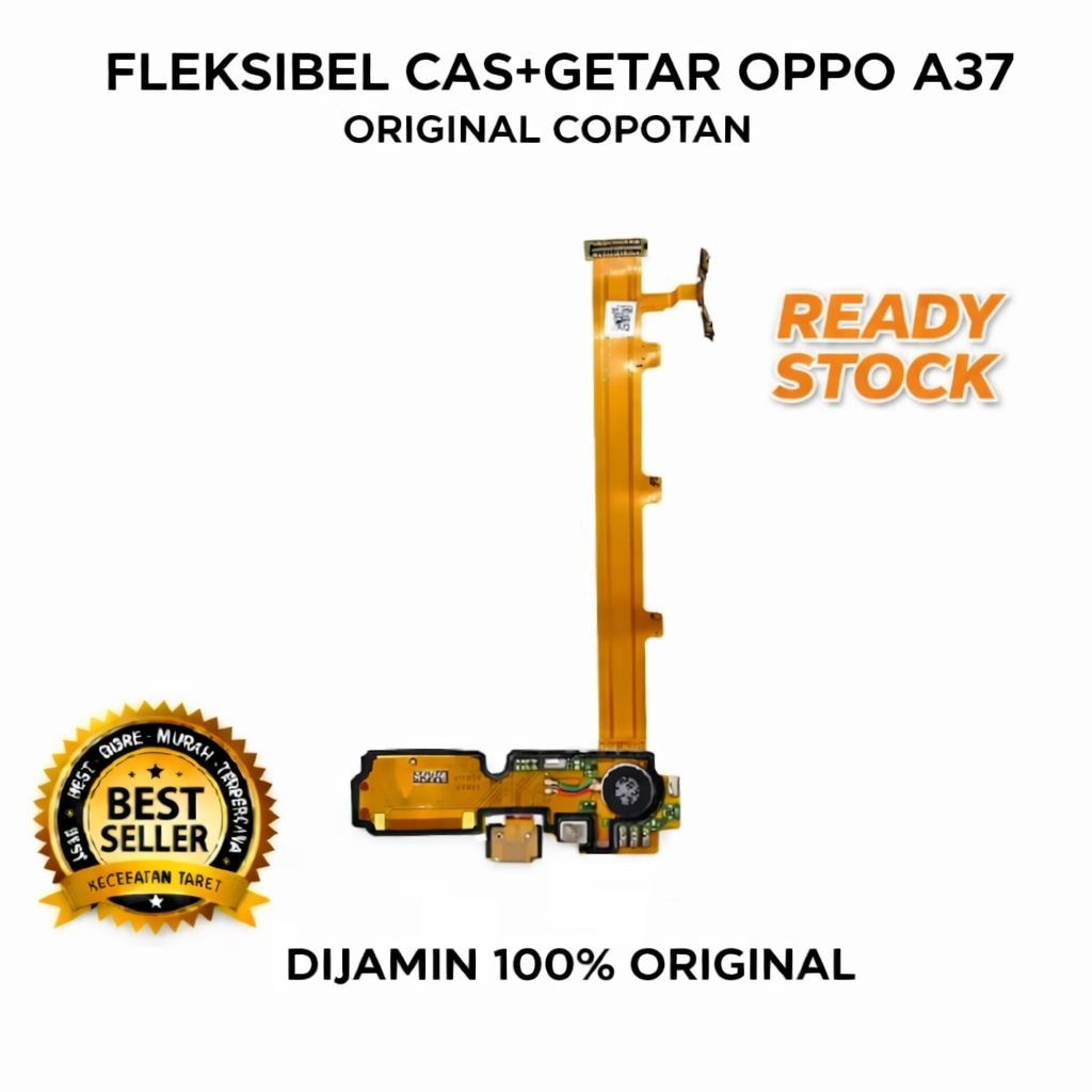 Fleksibel Cas+Getar Oppo A37 Original Copotan