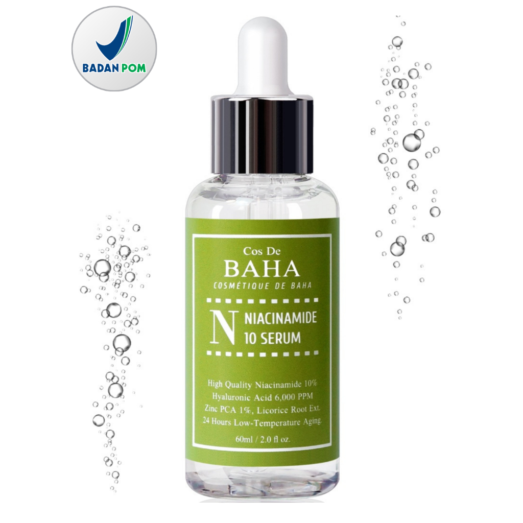 Cos De BAHA (N60) 60ml - Niacinamide 10% + Zinc 1% Serum